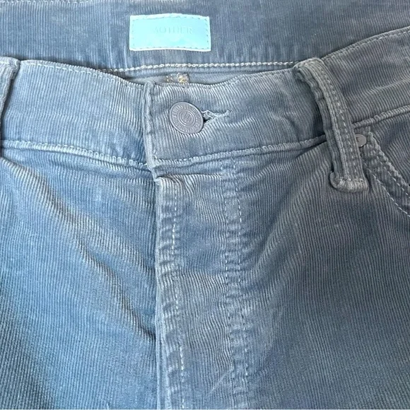 NWT MOTHER Hiker Hover Mid Rise Corduroy Jeans - Picture 6 of 7